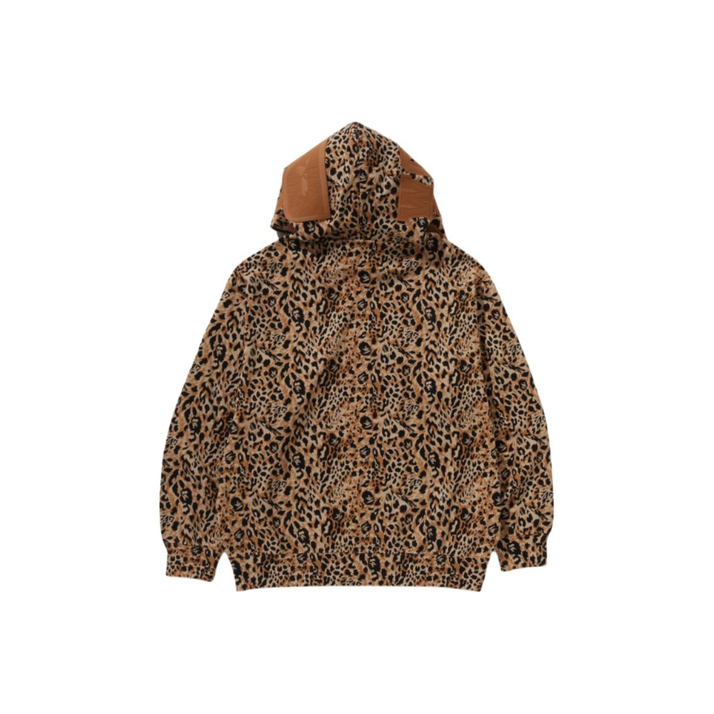 A Bathing Ape Bathing Ape Leopard Pattern Худи