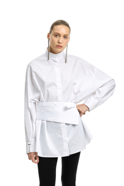 Рубашка-трансформер OVER OFF White