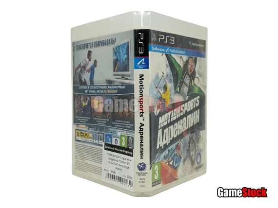 PS3 MotionSports Адреналин (поддержка PS Move) (Б/У, Английская версия, BLES-01461)