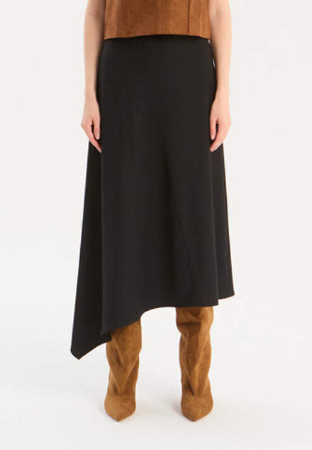 Юбка с воланом