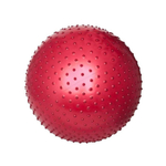 Мяч гимнастический массажный, красный, 65 см