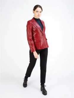 Куртка женская кожаная, блейзер женский
