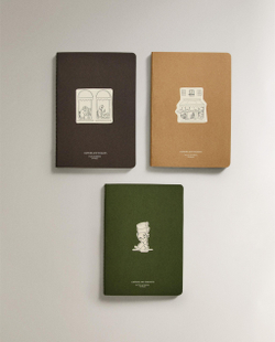 Блокнот Zara Home, зелёный, 6286/111