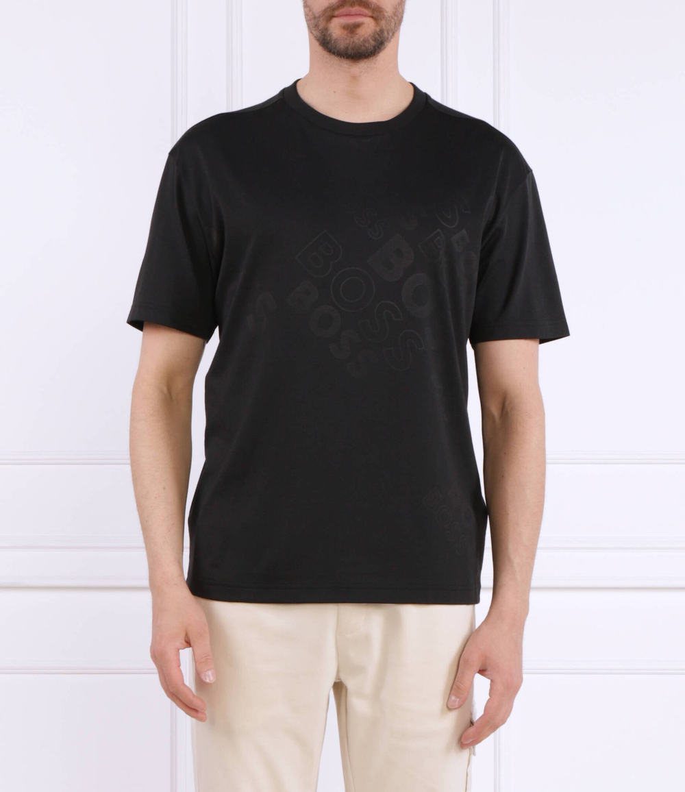 Футболка Tee 14 10226915 01 BOSS GREEN - черный(50488788)