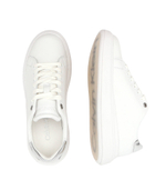 Кожаные кроссовки raised cupsole lace up Calvin Klein - белый(HW0HW01517)