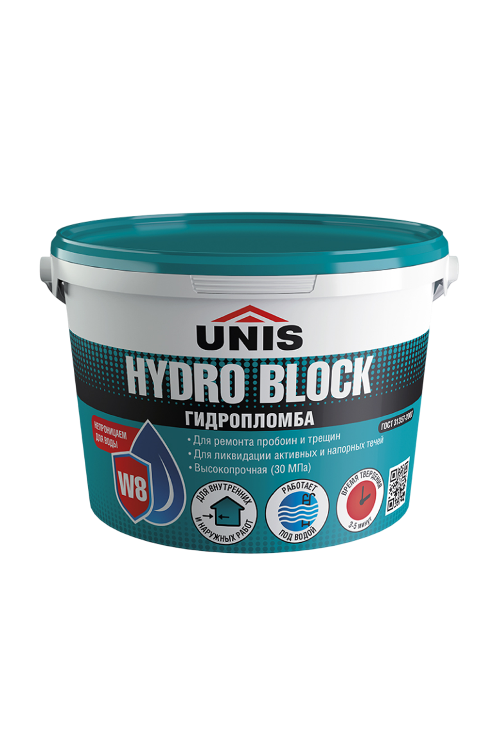 Гидропломба UNIS HYDRO BLOCK 0,8кг