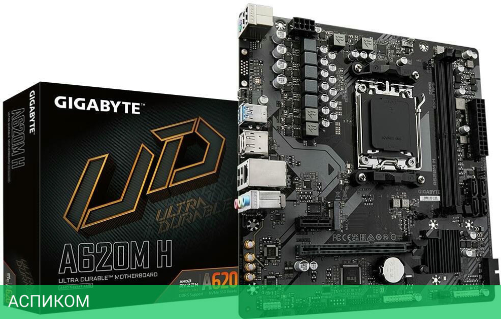 Материнская плата GigaByte A620M H rev. 1.2
