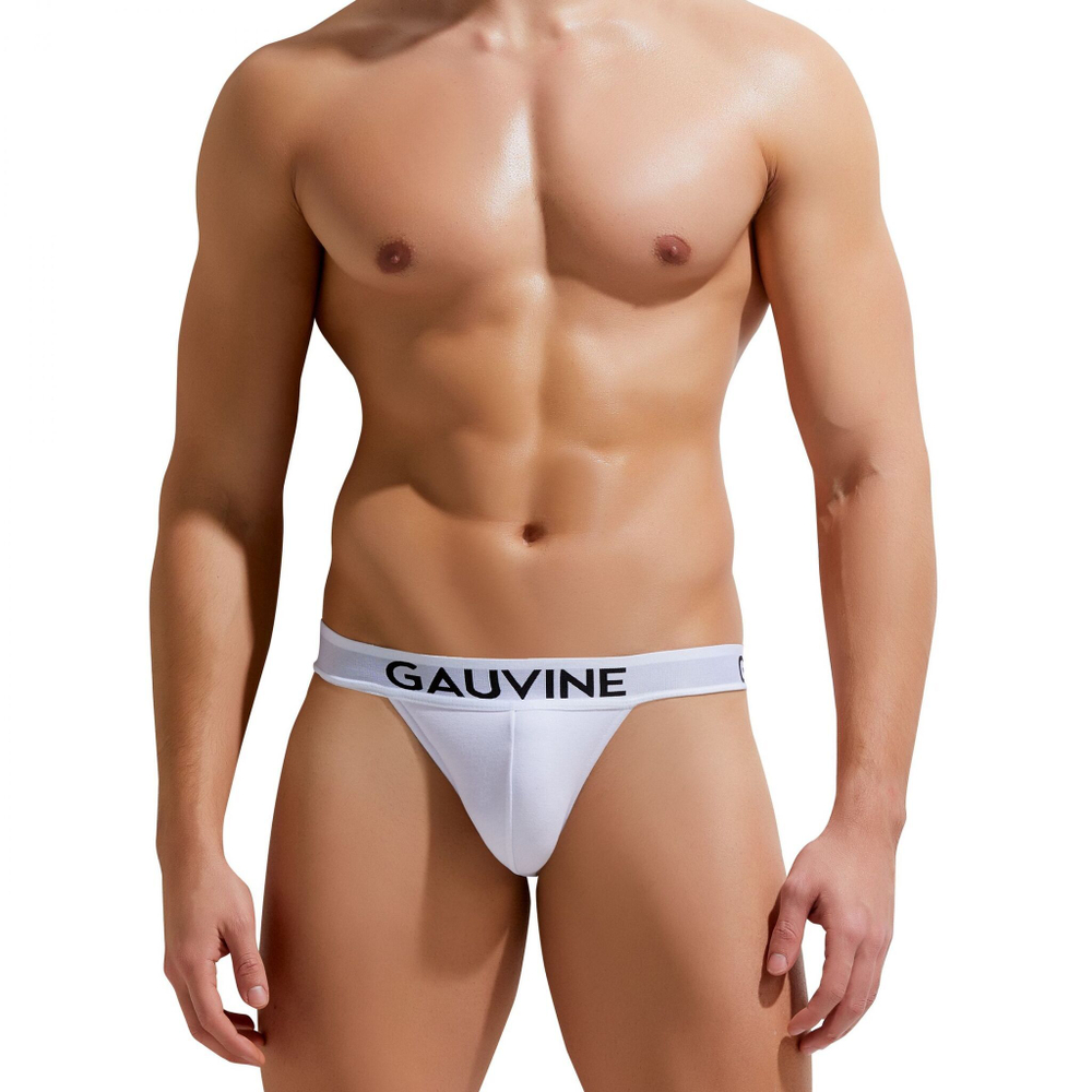 Мужские трусы-танга Cotton Essentials Tanga Brief (Размер: M) (Цвет: черный)