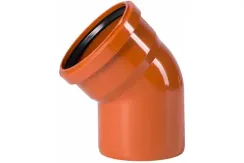 Отвод наружный Ostendorf 160мм 45 градусов 06219
