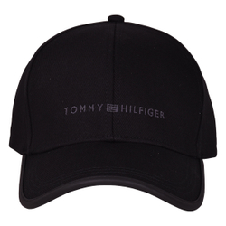 Теннисная кепка Tommy Hilfiger Premium Casual Cap Man - Black