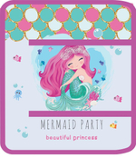 Папка д/труда А4 молния вокруг с уголком "Русалочка 2022" (Пчелка)