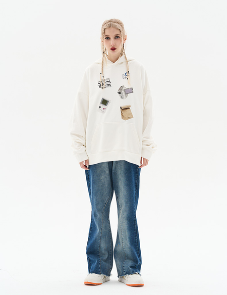 Худи HARSHandCRUEL "Sweet 00's" Oversized Hoodie