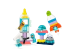 Конструктор LEGO Duplo 10422 Приключение на космическом шаттле, 3в1