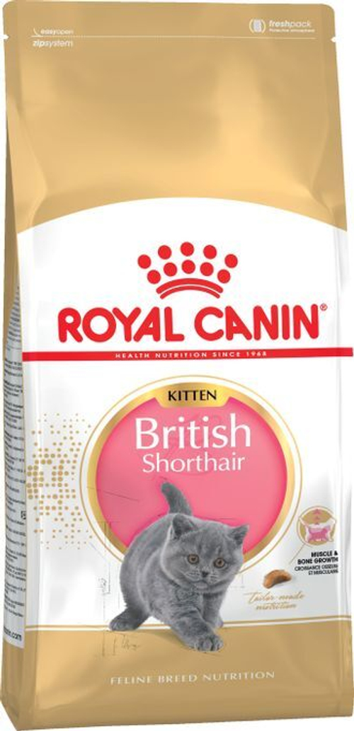 Royal Canin Kitten British Shorthair Cухой корм для котят породы Британская корткошерстная, 400 гр