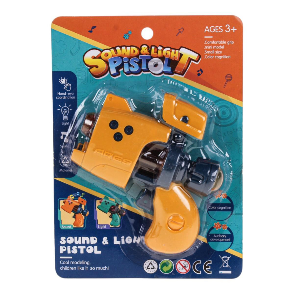 Пистолет на батарейках, блистер Q1028B