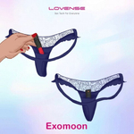 Мини-вибратор в форме губной помады Exomoon от Lovense