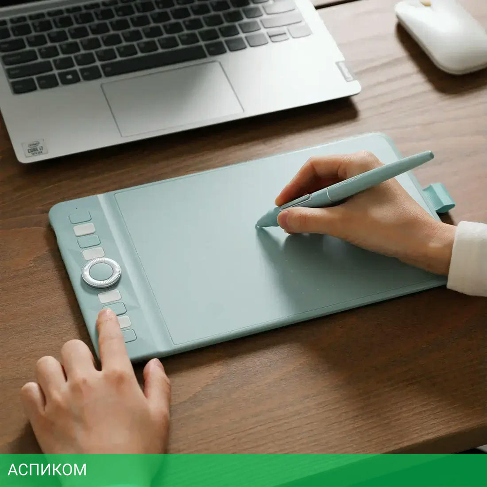 Графический планшет Gaomon WH851 Grayish Green