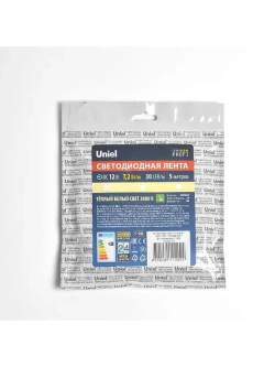 Светодиодная лента ULS-M22-5050-10mm-IP20-7.2W-3000K