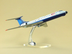 Модель самолета Ту-134А-3 (М1:100, АВЛ)