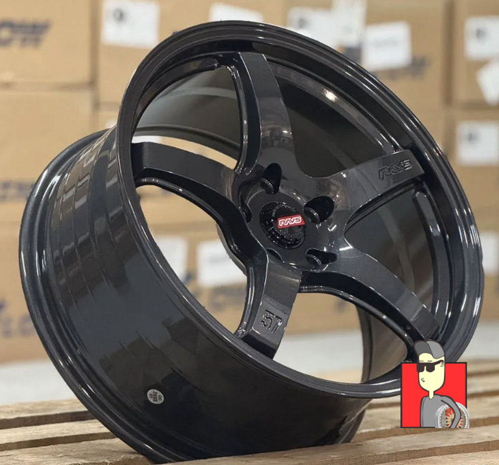 Комплект дисков Rays Gram Lights 57CR 18x8.5 et35 5x114.3