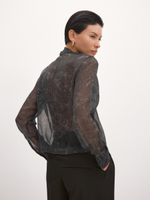 Блузка c драпировкой