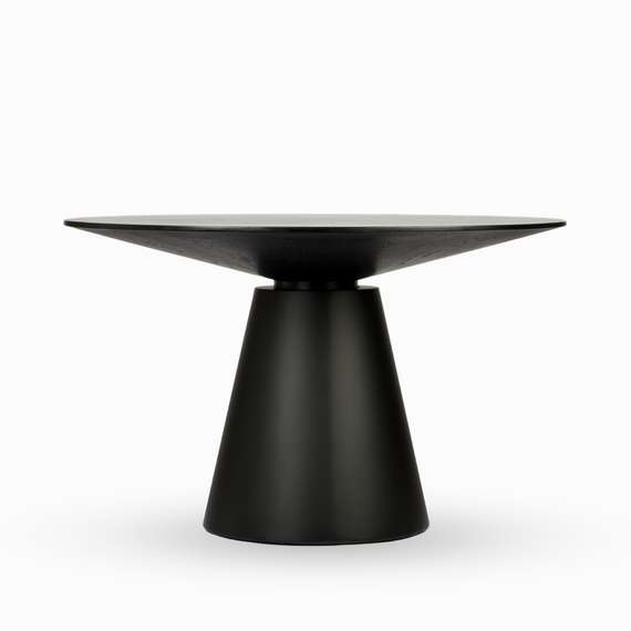 Обеденный стол Glo Ø120 см, черный