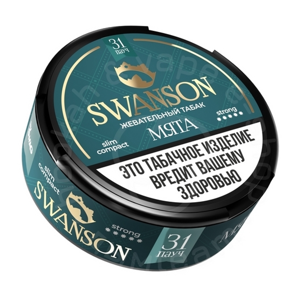 Жевательный табак "SWANSON" Мята (М)