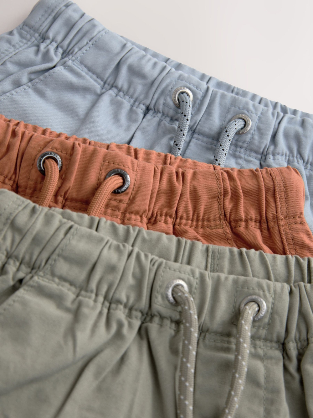 Шорты для мальчика Next AG3-812, 3 шт., Оранжевый, Голубой, Хаки