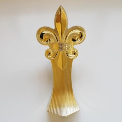 Акриловая ванна Radomir (Радомир) Леонесса 175х80, на ножках "лилия" Gold