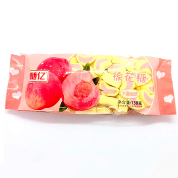 Маршмеллоу со вкусом персика "Suiyi", 138гр., Китай