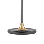 738973 Настольная лампа ACRILE 7W LED 295LM 120G ЗОЛОТО/ЧЕРНЫЙ 3000K