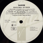 Saxon ‎– Solid Ball Of Rock (Европа 1990г.)