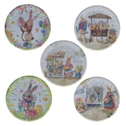 GAEM Блюдо "Пасхальное", L19 W19 H2,5 см, 5в.