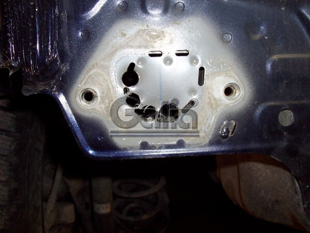 Фаркоп оцинкованный Galia H079A для Honda Jazz 2008-2014(паспорт и сертификат в комплекте)(без электрики)