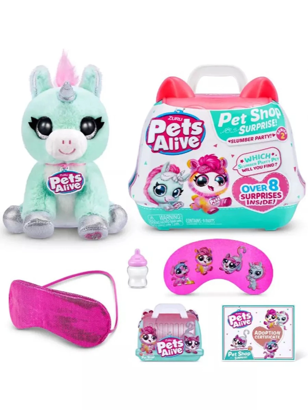 Мягкая игрушка сюрприз Зуру Pets Alive Pet Shop Surprise 2