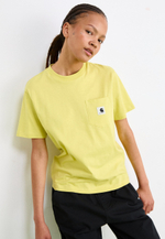 Carhartt WIP Базовая футболка - Жёлтый
