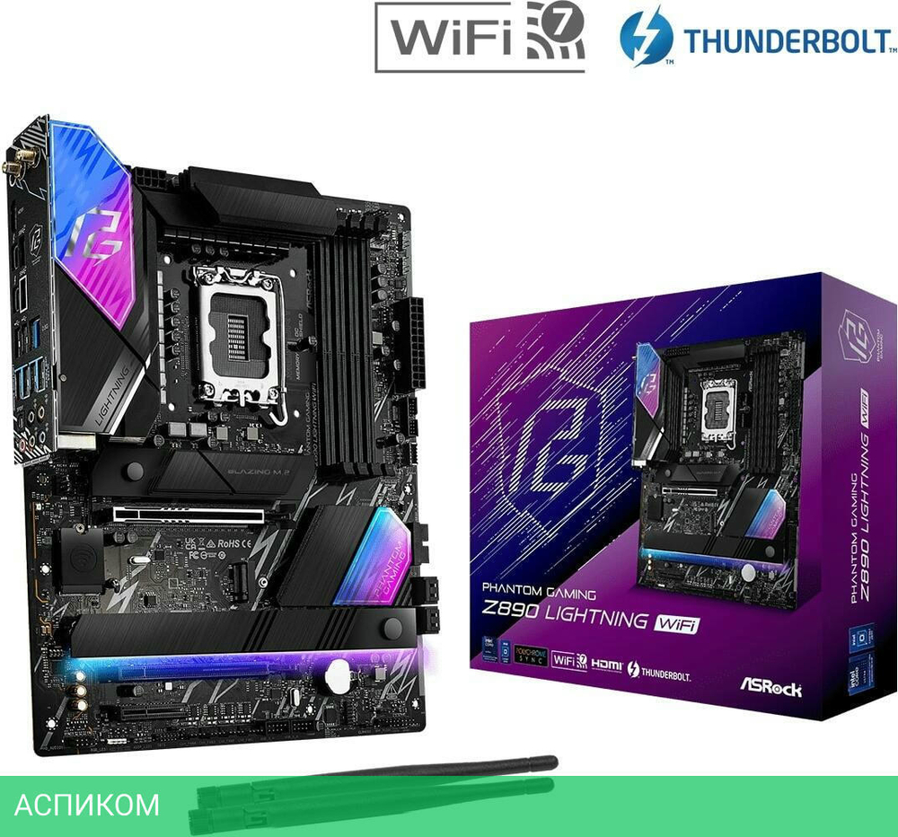 Материнская плата ASRock Z890 Lightning WiFi