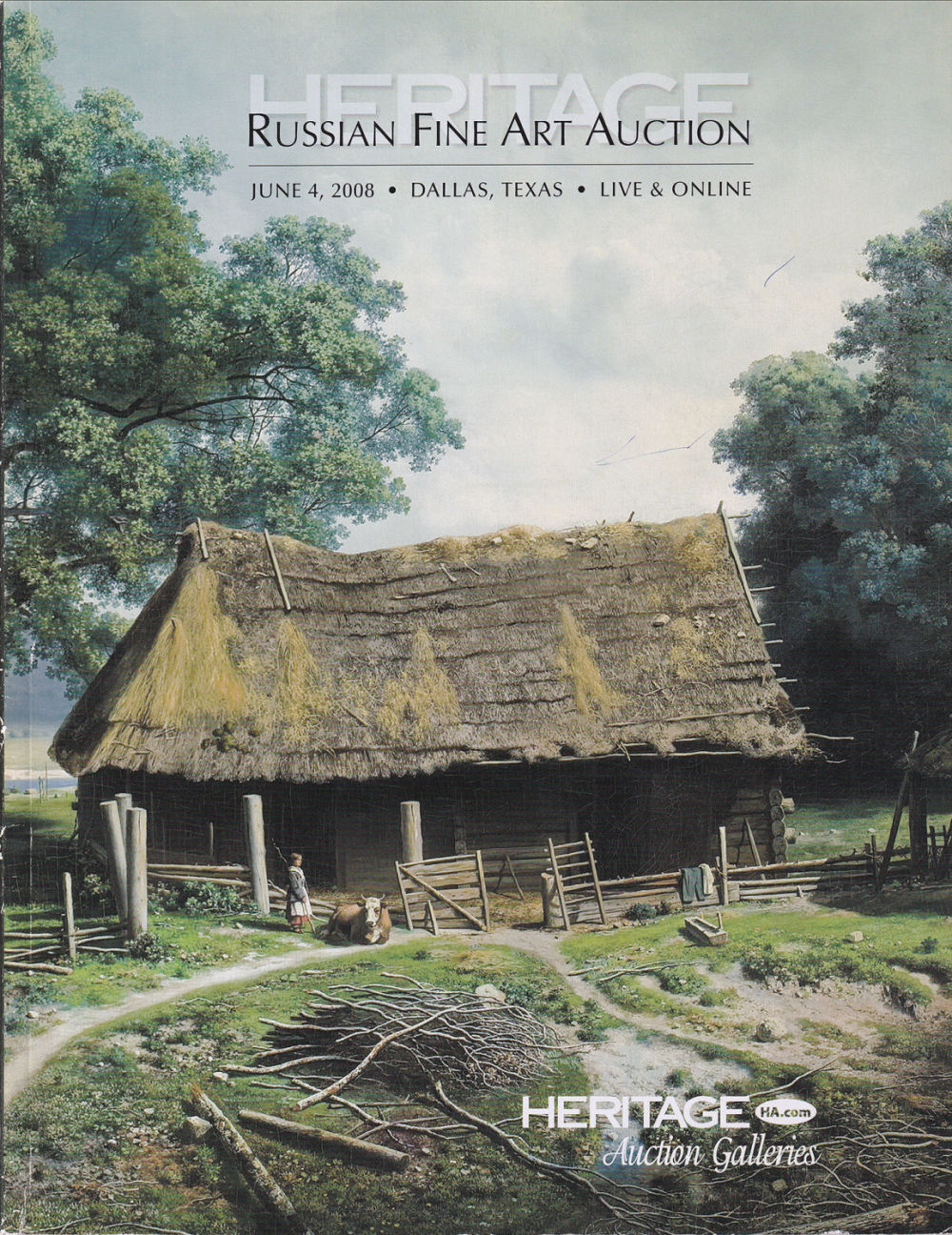 Каталог аукциона Heritage, Даллас, Аукцион русского изобразительного искусства от 4 июня 2008 года
