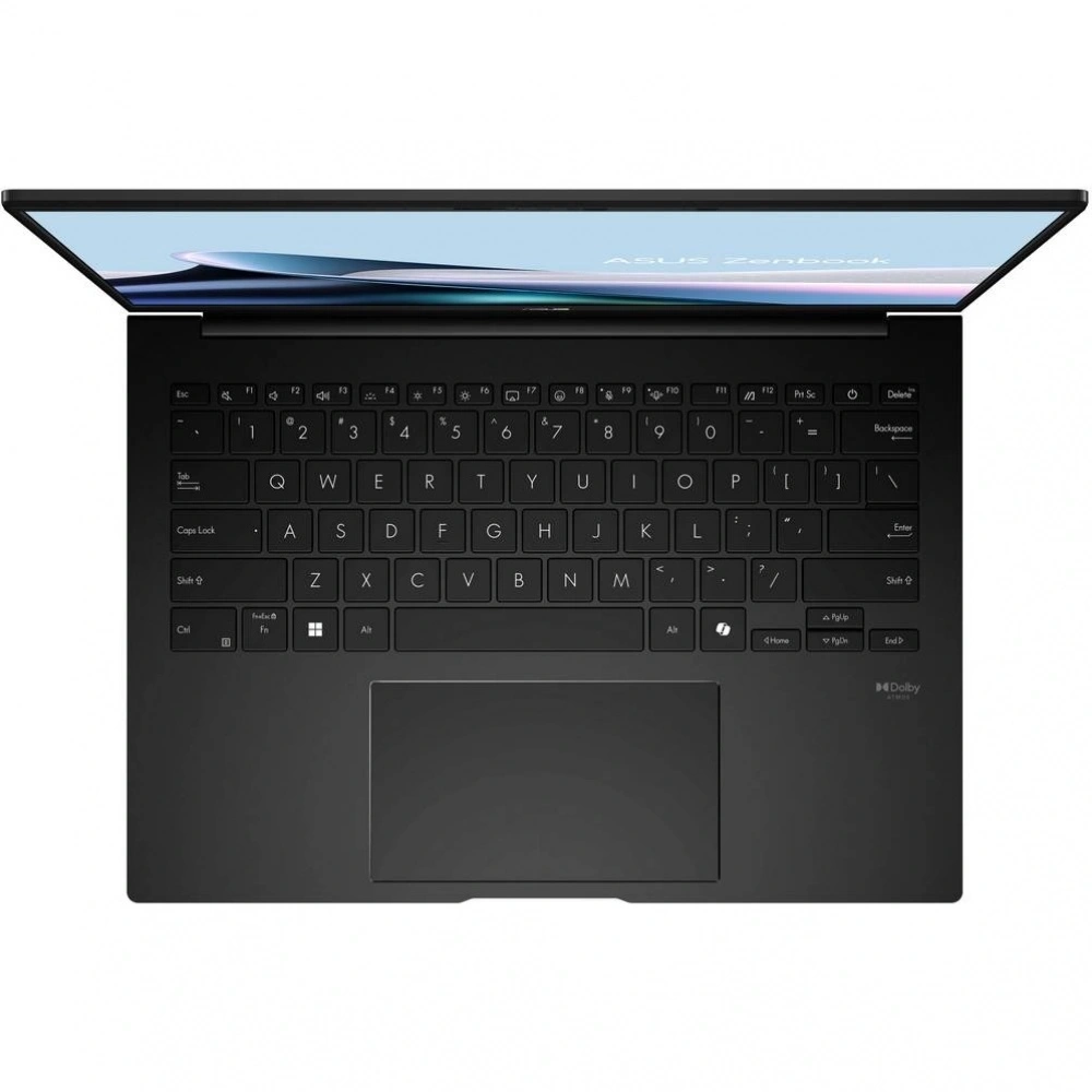 Ноутбук ASUS UM3406G (UM3406GA-QD134) 14"/WUXGA/OLED/600N/Ryzen AI 7 445/16GB/SSD1TB/AMD Radeon/Backlit/DOS/Jade Black (90NB17R1-M006M0)
