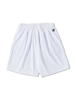 Шорты с сеткой по бокам и логотипом ladok