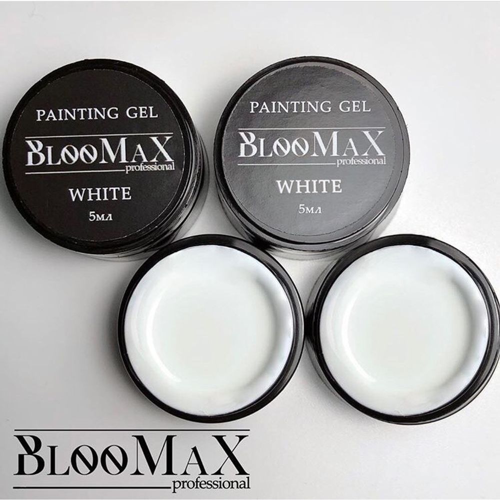 BlooMaX белая гель-краска