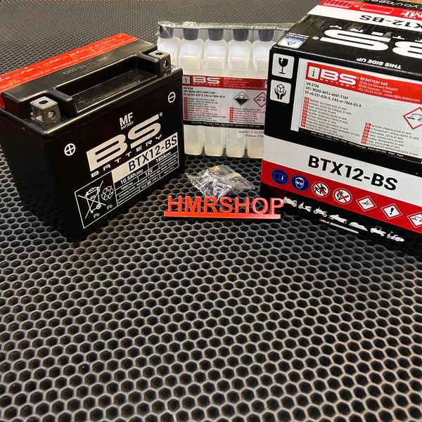 BS-BATTERY Аккумулятор BTX12-BS аналог (YTX12-BS)