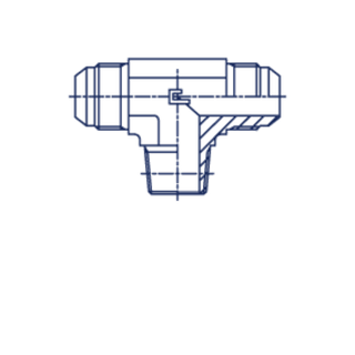 Штуцер FTC JIC 9/16 - BSPT 3/8