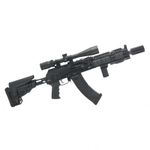 Магазин для АК 5,45 на 60 патронов с усиленным металлом зубом, PUFGUN