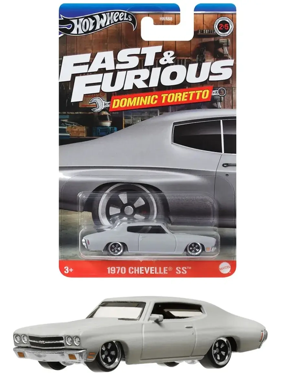 Машинка Хот Вилс 1970 Chevelle SS HNR88 HRW47