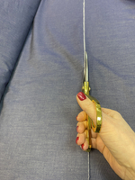 Ткань 100% хлопок-джинс тонкий  (Италия)  ш-150см   1м