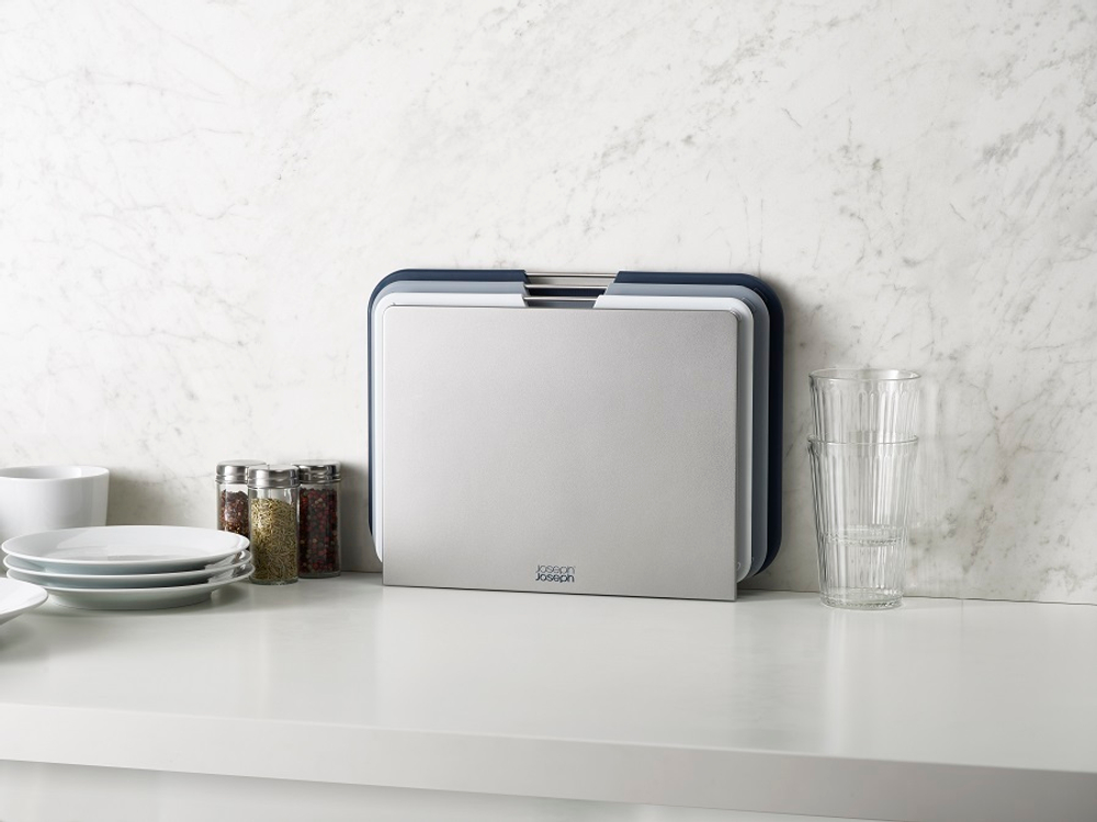 Набор разделочных досок nest large, серый, 3 шт.