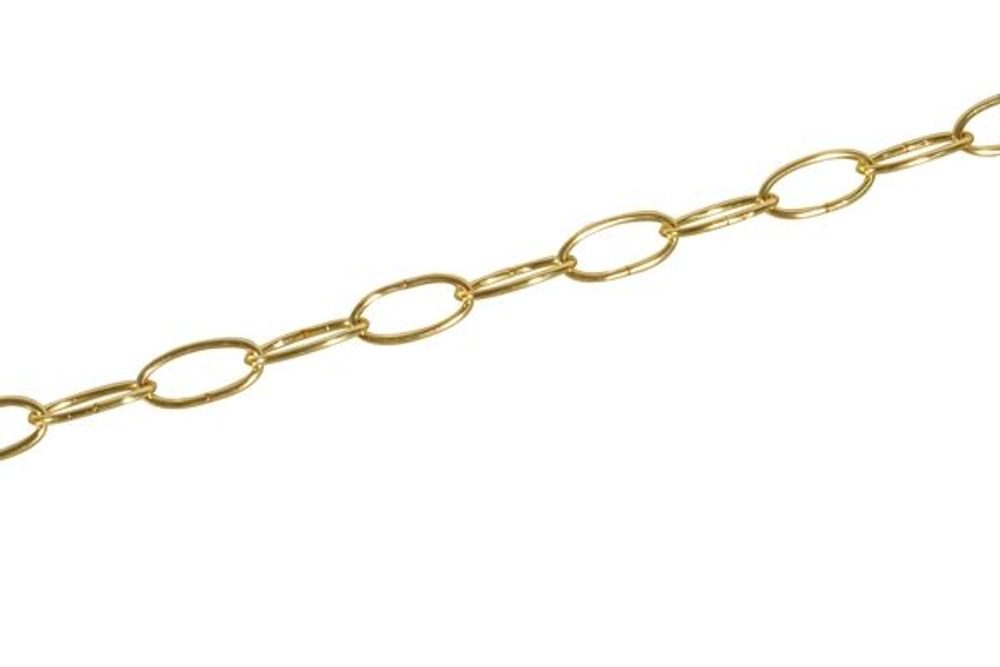 Лампа на шесть плафонов «Elegance» (золотистая штанга, золотистый плафон D35см)