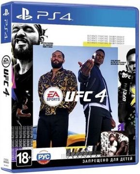 PS4 UFC 4 (Б/У, Русские субтитры, CUSA-14209)