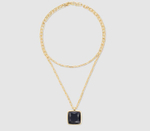 Колье Coeur de Lion Black-Gold 1201/10-1316